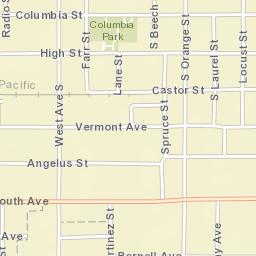 315 South Laurel Street Turlock CA Street Map