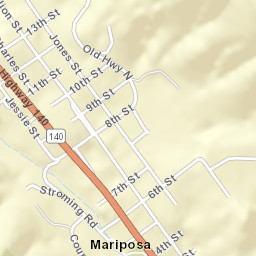 5001-5011 6th Street, Mariposa, CA 95338 Street Map