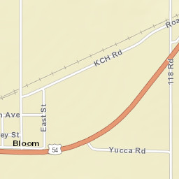Kinney Street, Bloom, KS 67865, USA Street Map