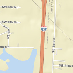 Interstate 49, Lamar, MO 64759, America Street Map