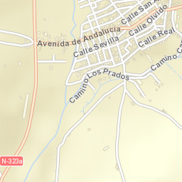 Campotéjar Street Map