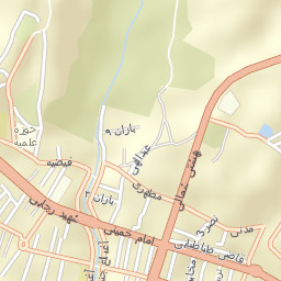 Hashtrud Street Map