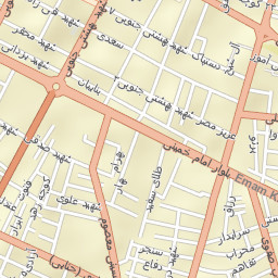Bojnurd Street Map