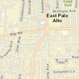 2423 Illinois St, East Palo Alto, CA 94303 Street Map