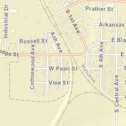 101-121 West Main Street, Mulvane, KS Street Map