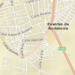Fuentes de Andalucía Street Map