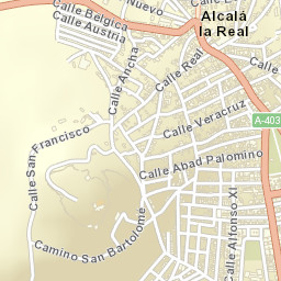 Alcalá la Real Street Map