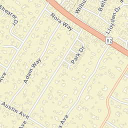 Lloyden Park California Street Map