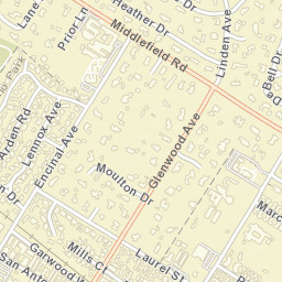 Felton Gables California Street Map