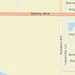 Sperry Ave Patterson California Street Map