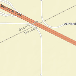 Golden State Highway Turlock CA 95380 Street Map