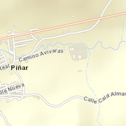 Piñar Street Map