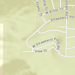 1665 Strawberry Point Rd Duck Creek Village, Utah Street Map