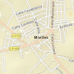 Moriles Street Map