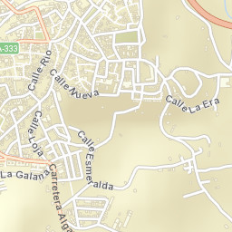Priego de Córdoba Street Map