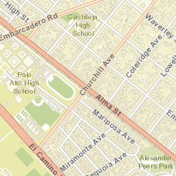 Southgate California Street Map