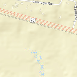 9805 Pocahontas Trail, Providence Forge, VA Street Map