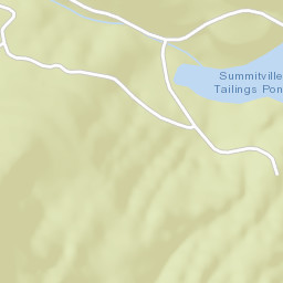 Summitville Colorado Street Map
