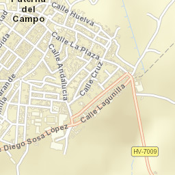 Paterna del Campo Street Map