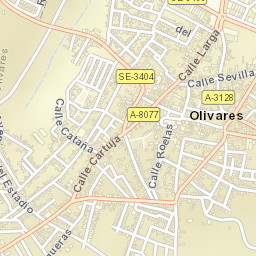 Olivares Street Map