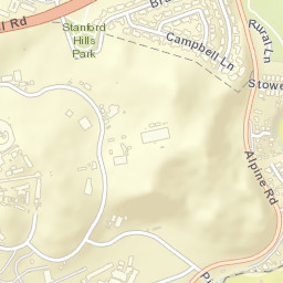 Stanford Hills California Street Map