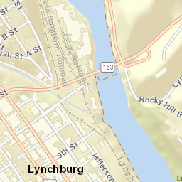 805-861 Court St, Lynchburg, VA 24504 Street Map