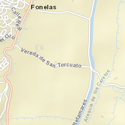 Fonelas Street Map