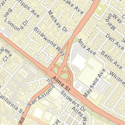 The Crossings California Street Map