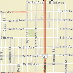 Springfield Street Map