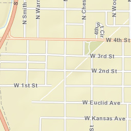 901 West 4th Street, Pittsburg, KS 66762 Street Map