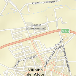 Villalba del Alcor Street Map