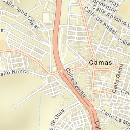 Camas Street Map