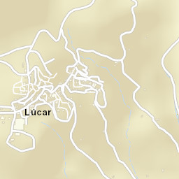 Lúcar Street Map