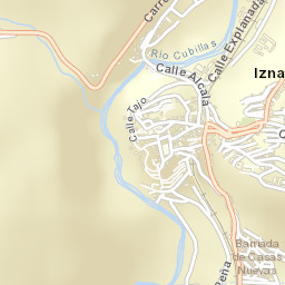 Iznalloz Street Map
