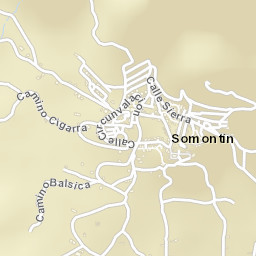 Somontín Street Map