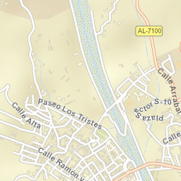 Albox Street Map