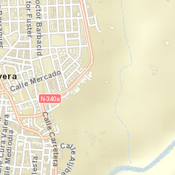 Huércal-Overa Street Map