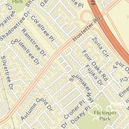 2122-2132 Hounslow Dr San Jose CA Street Map