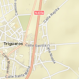 Trigueros Street Map