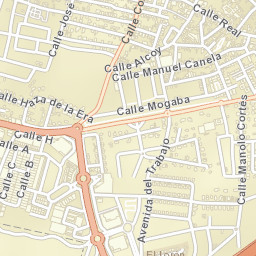 Gines Street Map