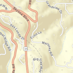 Sky Londa California Street Map