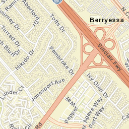 1186-1194 Pembroke Dr San Jose CA Street Map