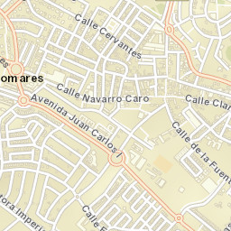 Tomares Street Map