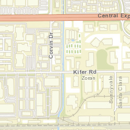 3129-3345 Central Expy, Santa Clara, CA 95051, USA Street Map