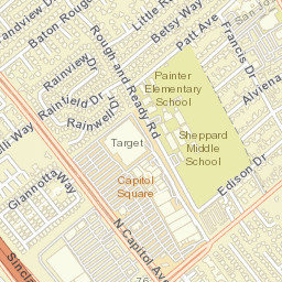 2754-2758 Rainfield Dr San Jose CA Street Map