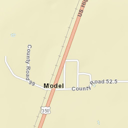 Model Colorado Street Map