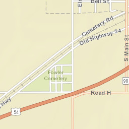 204 Main Street, Fowler, KS 67844, USA Street Map