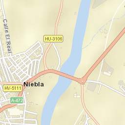 Niebla Street Map
