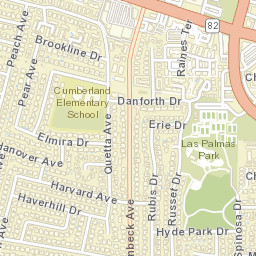 755 S Mathilda Ave, Old Olson Cherry Orchard, Sunnyvale Street Map