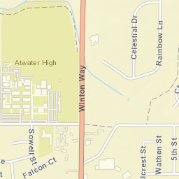 4232 N Winton Way Atwater CA Street Map
